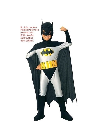 Batman Maskeli Pelerin