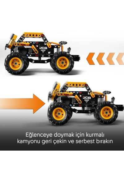 LEGO® Technic Monster Jam™ DIGatron™ Çek-Bırak 42199 - 7 Yaş ve Üzeri Canavar Kamyon Seven Çocuklar için Yaratıcı Oyuncak Yapım Seti(218P)