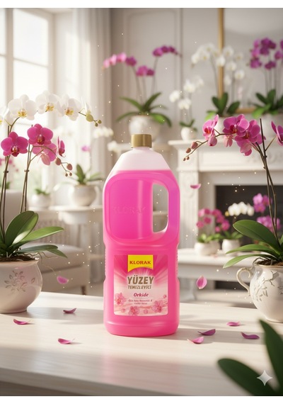 Klorak Orkide Yüzey Temizleyici 1970 Ml 4 Adet 4'lü Set