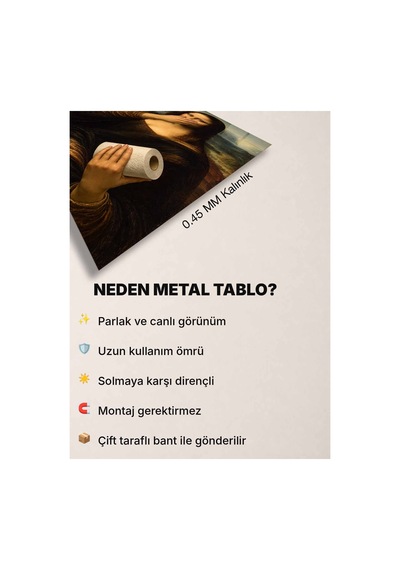 Mona Lisa A3 Metal Tablo Tuvalet Kağıtlı Mona Lisa Parodisi, Mizahi Banyo Ve Tuvalet Duvar Tablosu Çok Renkli - 938062091 Çok Renkli - 938062091 Çok Renkli Mona Lisa A3 Metal Tablo Tuvalet Kağıtlı Mona Lisa Parodisi, Mizahi Banyo Ve Tuvalet Duvar Tablosu Çok Renkli - 938062091 Çok Renkli - 938062091 Çok Renkli