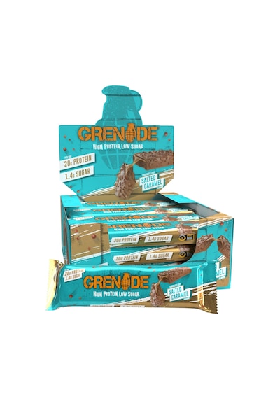 Grenade Protein Bar 12 60 Gr - Chocolate Chip Salted Caramel