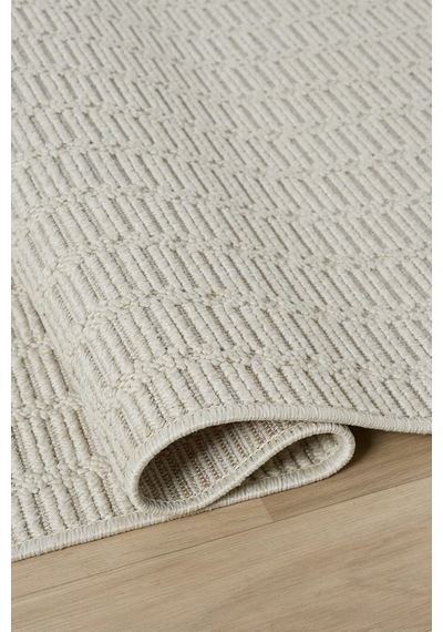 Seyran Halı Loopy 621 Krem %50 Polyester - Polipropilen Yolluk