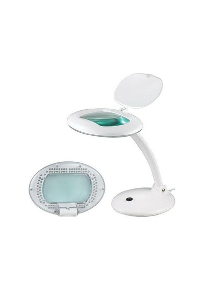 Steweld 8095led Led Işıklı Masaüstü Büyüteç 3+12 X