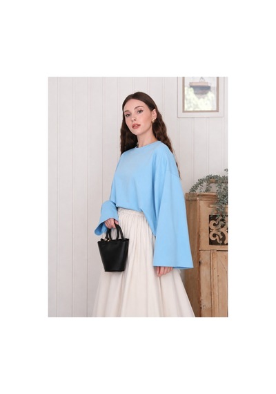 Unika Boutique Kadın Tesettür Body Mavi