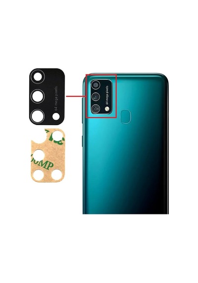 Samsung Galaxy M21s Uyumlu Kamera Lensi Camı Sm-f415f