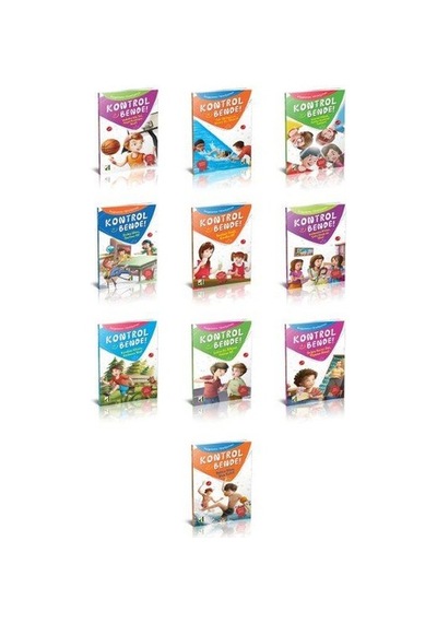 Kontrol Bende-Duygularımı Yönetiyorum Seti-10 Kitap Takım- Damla Yayınevi