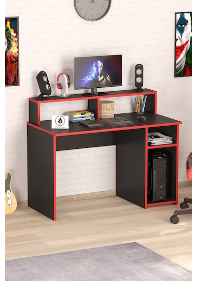 Oyuncu Masası Gamer Model Çalışma Masası Siyah-kırmızı Model Nehir Model Oyuncu Masası Gamer Model Çalışma Masası Siyah-kırmızı Model Nehir Model