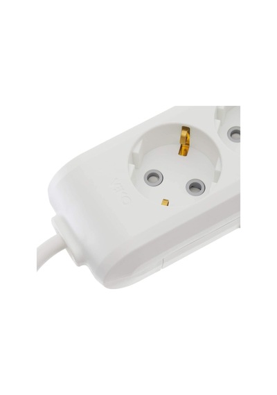 Viko Multi-let 4lü Topraklı Kablolu Ç.k 2mt Priz 0