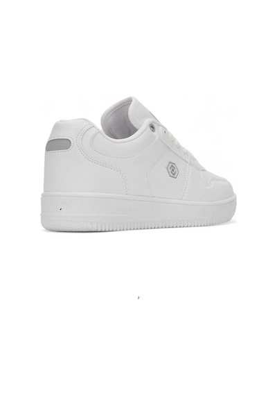 Günlük Unisex Spor Ayakkabı Bağcıklı Bilek Destekli Hafif Kalın Yüksek Taban Sneaker 2100 10-beyaz-beyaz