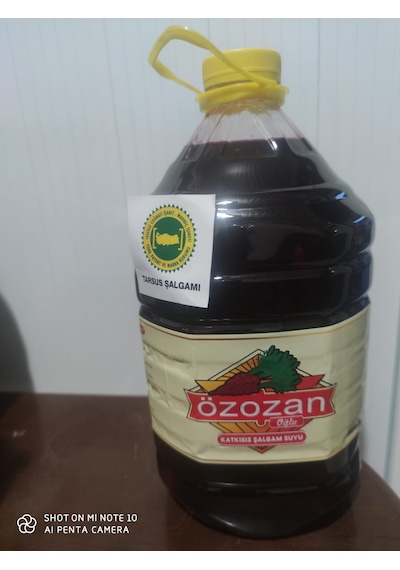 Özozan Acısız Katkısız Şalgam Suyu 5 L