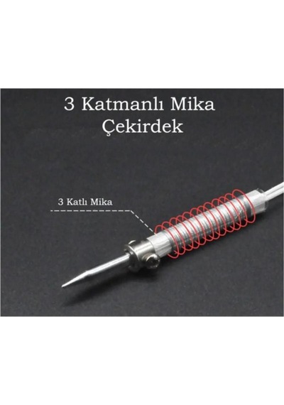 Ayarlanabilir Kalem Havya 60w Sıcaklık Lehim Makinası Elektronik Tamir Havyası