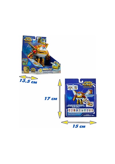 Dönüşen Golden Boy Super Wings Electric Heroes Dönüşen Golden Boy 12 Cm - Harika Kanatlar