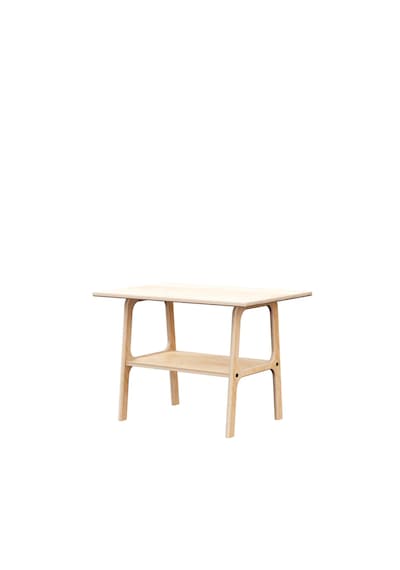 Woodesk Voile, Ahşap Orta Sehpa, Coffee Table, 50x35 Natural Renk