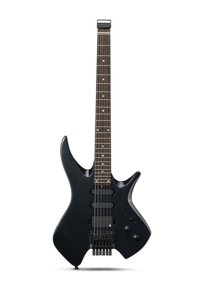 Donner Hlx-500 Headless Elektro Gitar Mercedes Blue