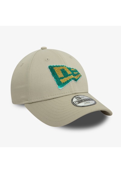 New Era Child Ne Sequin 9forty Newera Stn Çocuk Bej Şapka Düz 60580779 Bej