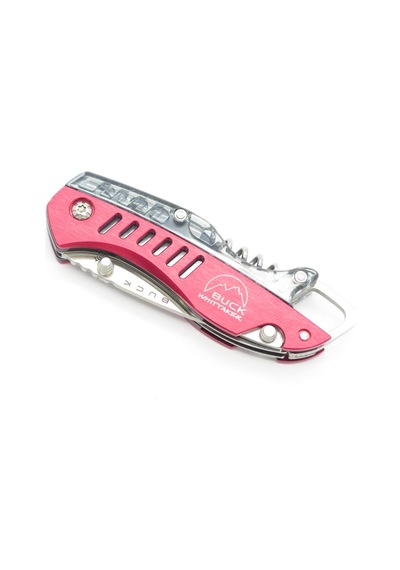 Buck 760rdx Summit Red Serrate Kamp Çakı Kırmızı