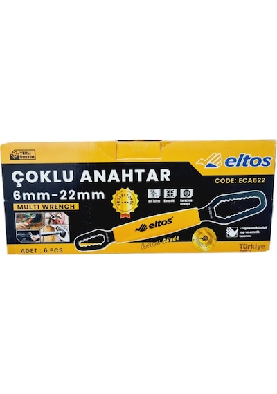 Eltos Çoklu Anahtar 6mm -22mm