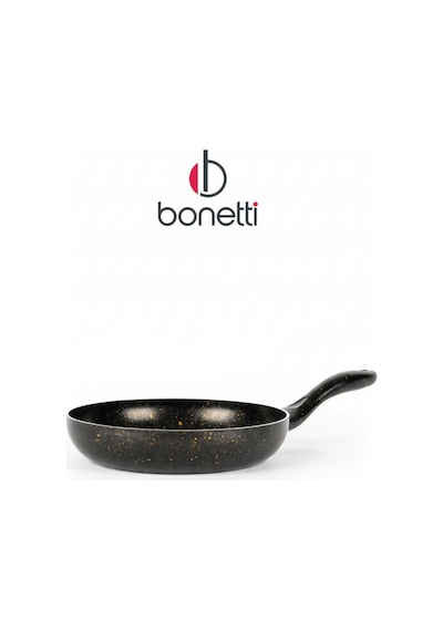 Bonetti Granit Tava - 20 Cm Siyah Siyah