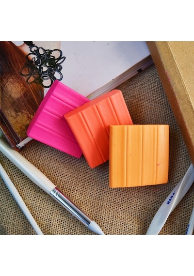Nara Polimer Kil 55 G Pm50 Neon Red 6'lı Şirink