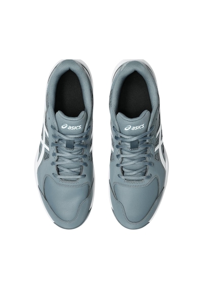 Asics Court Slide 4 Erkek Gri Tenis Ayakkabısı Mavi