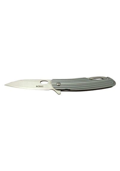 Crkt Serisi K241xxp- 23 CM Gri Kancalı Kamp Çakı Jobon Ki Çok Renkli