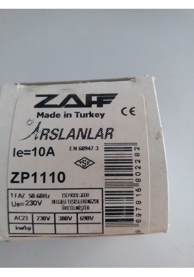 1X10 AMPER MONOFOZE AÇMA KAPAMA ŞALTERİ