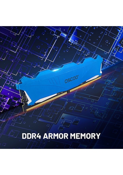 Oscoo Blue Armor T200 8GB 3200MHZ CL22 DDDR44 1.2V Ram