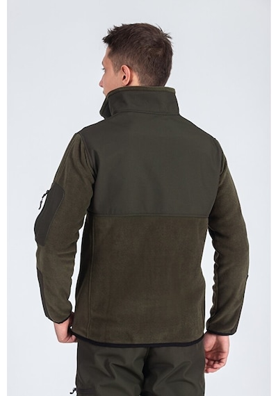 Vatan Tekstil Softshell Erkek Garnili Polar Haki