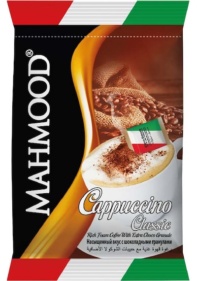 Mahmood Cappuccino Çikolata Parçacıklı 20 x 25 G