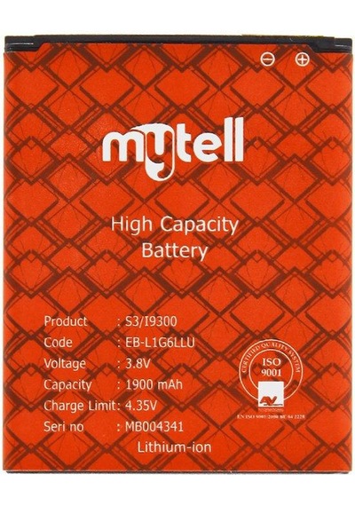 Mytell Samsung Uyumlu I9300 EB-L1G6LLU Batarya MBT-01