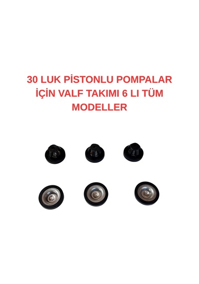 Adige Pistonlu Pompalar İçin Valf Takımı Vt-30 6 Adet