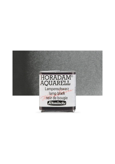 Schmincke Horadam Aquarell Artist Sulu Boya Lamp Black Yarım Tablet
