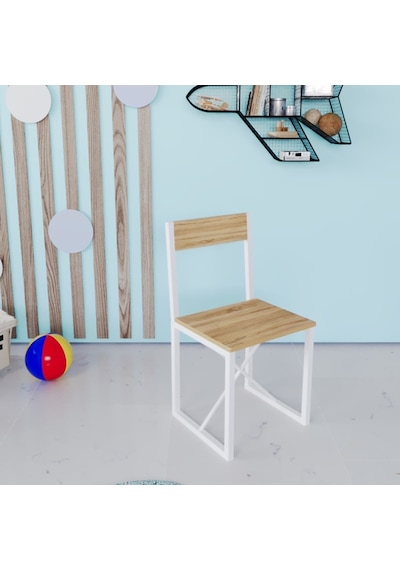 Aktivite Masası Çocuk Etkinlik Oyun Çalışma Masa ve Sandalye Çok Renkli