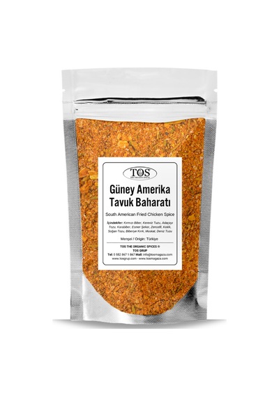 Tos The Organic Spices Güney Amerika Kızarmış Tavuk Baharatı 100 G