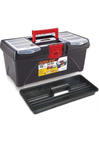 Super Bag ASR-2017 16" Takım Çantası 41 CM Kırmızı Kulp