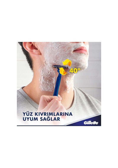 Gillette Blue3 Slalom Kullan At Tıraş Bıçağı 8 Adet