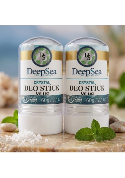 Deepsea Kristal Doğal Tuz İçeren Deo Stick 2 X 60 Gr