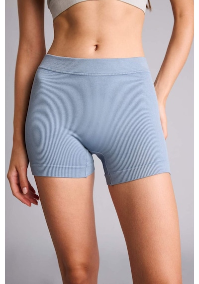 Defacto Fitilli Elastik Bel Açık Mavi Seamless Boxer I0628ax26hsbe746 Mavi-be746