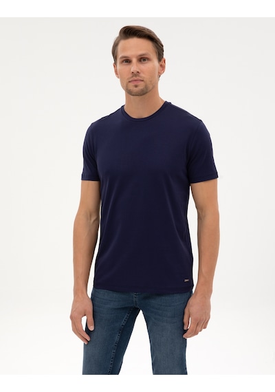 Pierre Cardin Erkek Lacivert Tişört Basic 50320102-vr033 Lacivert