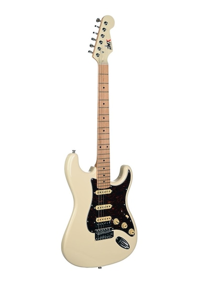 Dmx Guitars Deg100 Hss Ow Elektro Gitar Olympic White