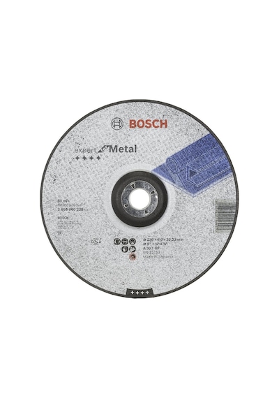 Bosch Expert For Metal Bombeli Taşlama Diski 230 x 6.0 MM - 2608600228