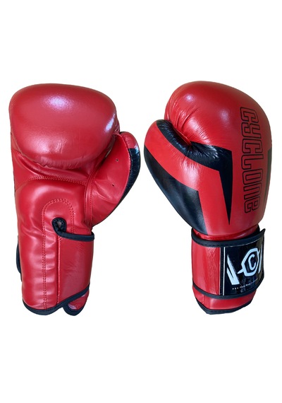Cyclone Clash Orijinal Deri Boks Ve Kick Boks Eldiveni Kırmızı