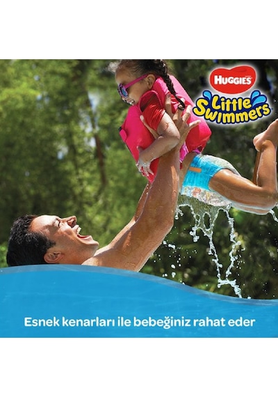 Huggies Little Swimmers Mayo Bebek Bezi 3-4 Yaş 12x5 60 Adet 3 - 4 Numara