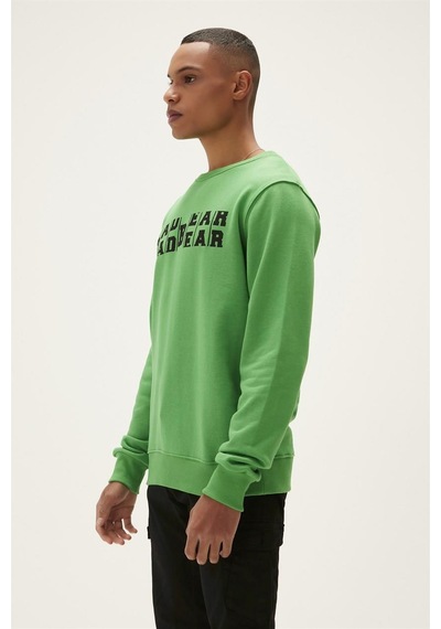 Bad Bear 22.02.12.009-c13 Counter Erkek Sweatshirt Yeşil