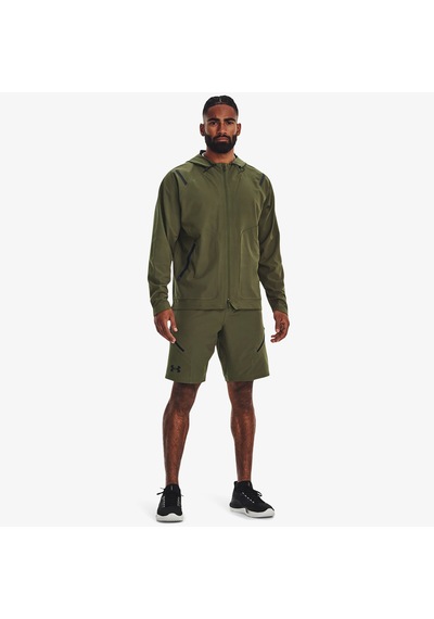 Under Armour Unstoppable Erkek Yeşil Rüzgarlık Düz 1370494 Yeşil
