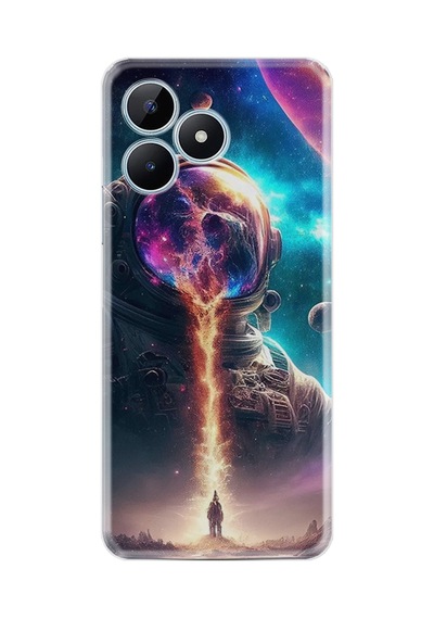 Realme Note 50 4g Kılıf Hayat Serisi Desenli Astronot Power-ürün Kodu 2010