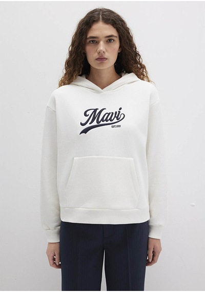 Mavi Ekru Kadın Sweatshirt M1s10420-80194 Ekru