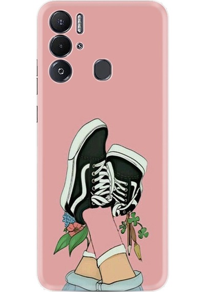 Tecno Pova Neo Kilif Resimli Silikon Dog And Girl 1359 557178849