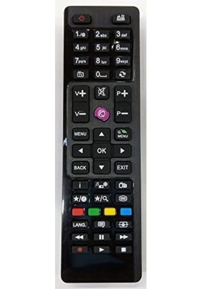 Seg Regal Finlux Techwood Hilewel Mor Tuşlu Lcd Led Smart Tv Kumandası