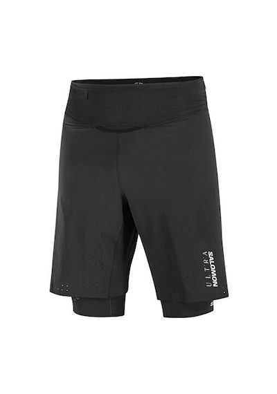Salomon S/lab Salomon Ultra 2ın1 Erkek Koşu Şortu Lc2779400 Siyah